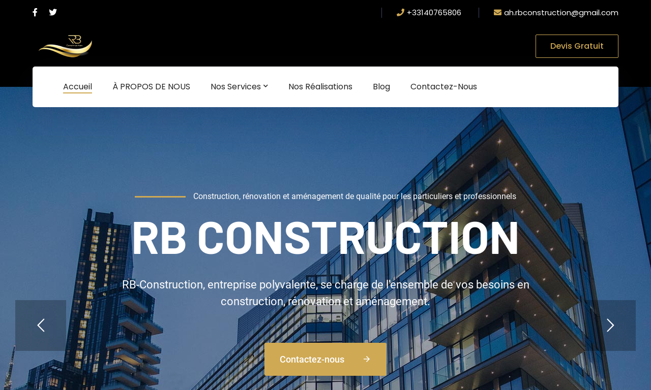 RB CONSTRUCTION